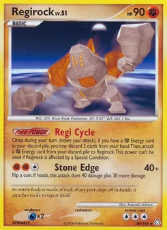 Carte Regirock 38/146 – Éveil des Légendes