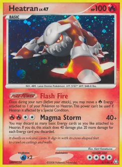 Carte Heatran 6/146 – Éveil des Légendes