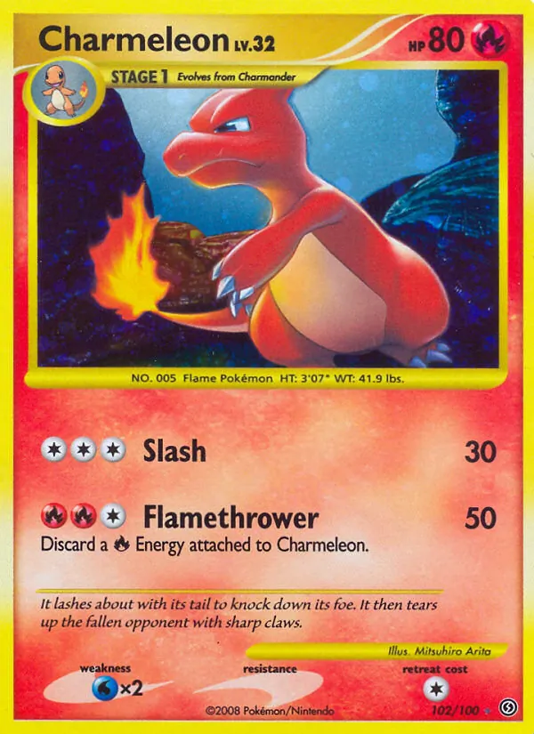 Carte Reptincel 102/100 – Tempête