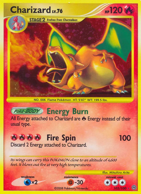 Carte Dracaufeu 103/100 – Tempête