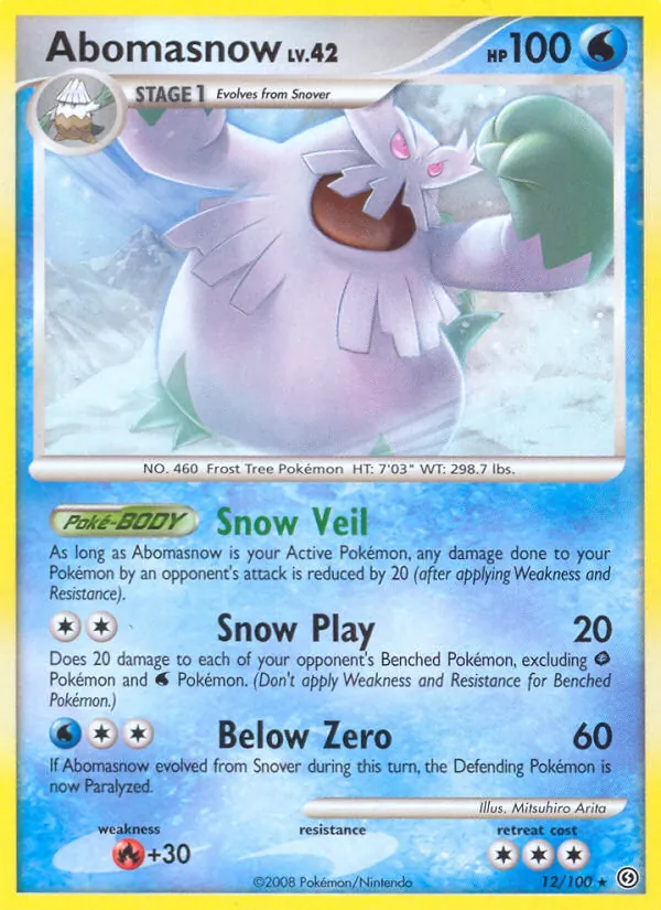 Carte Blizzaroi 12/100 – Tempête
