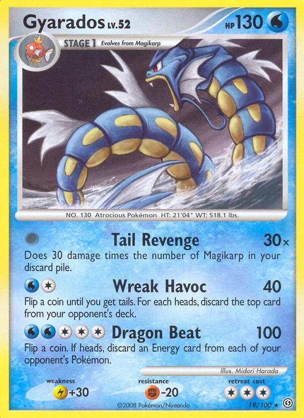Carte Léviator 19/100 – Tempête