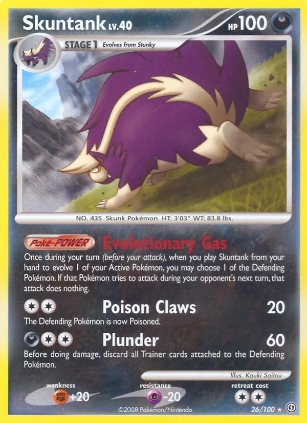Carte Moufflair 26/100 – Tempête