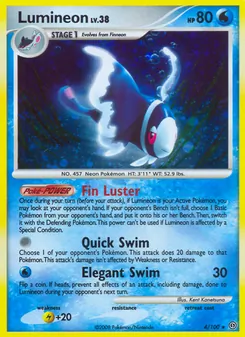 Carte Luminéon 4/100 – Tempête