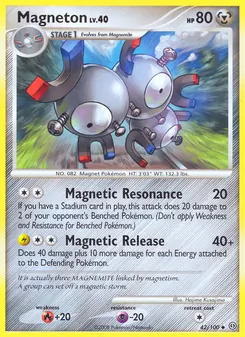 Carte Magnéton 42/100 – Tempête