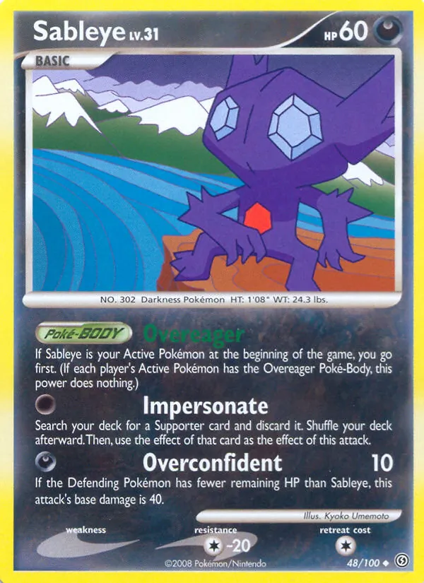 Carte Ténéfix 48/100 – Tempête