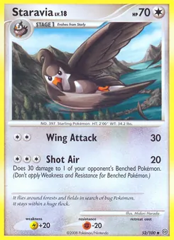 Carte Etourvol 52/100 – Tempête