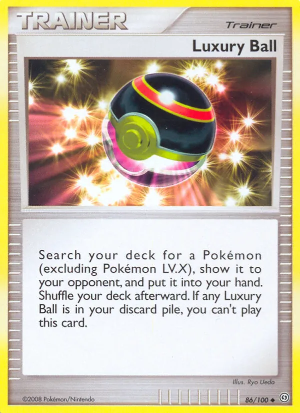 Carte Luxe Ball 86/100 – Tempête