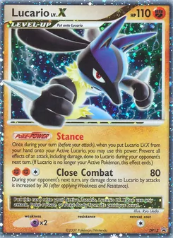 Carte Lucario DP12 – Promo DP