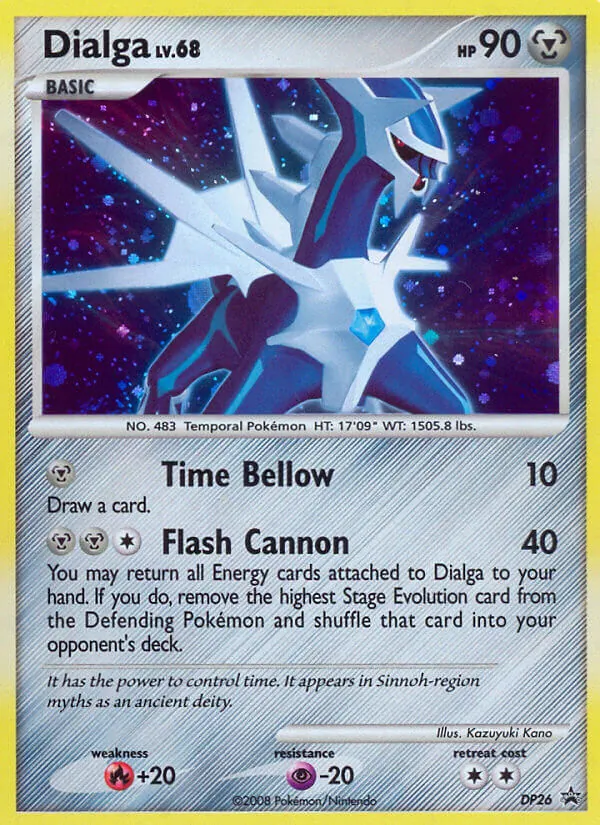 Carte Dialga DP26 – Promo DP