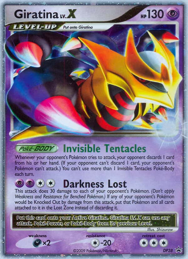 Carte Giratina DP38 – Promo DP