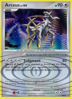 Carte Arceus DP50 – Promo DP