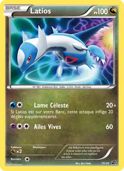 Carte Latios 10/20 – Coffre des Dragons