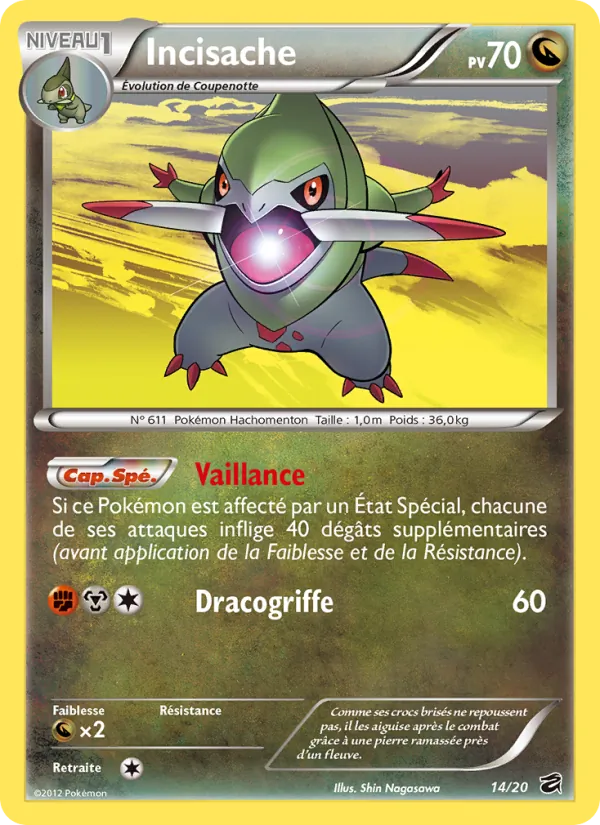 Carte Incisache 14/20 – Coffre des Dragons