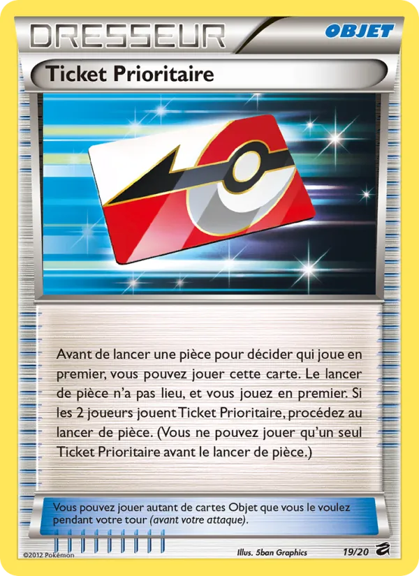 Carte Ticket Prioritaire 19/20 – Coffre des Dragons