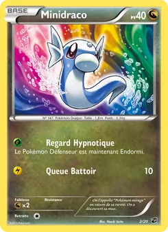 Carte Minidraco 2/20 – Coffre des Dragons