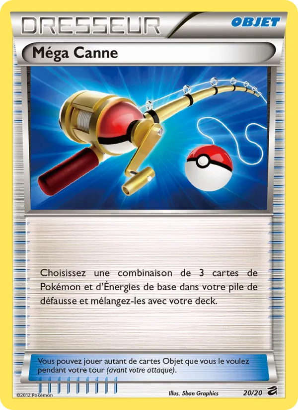 Carte Méga Canne 20/20 – Coffre des Dragons