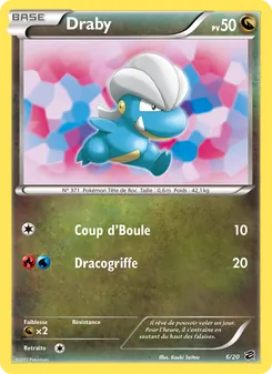 Carte Draby 6/20 – Coffre des Dragons