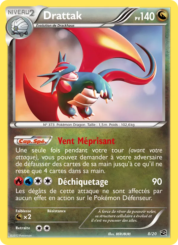 Carte Drattak 8/20 – Coffre des Dragons