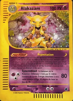 Carte Alakazam 1/165 – Expedition