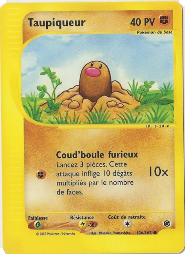 Carte Taupiqueur 106/165 – Expedition