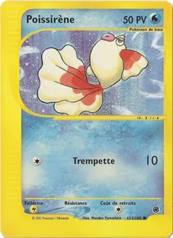 Carte Poissirène 111/165 – Expedition