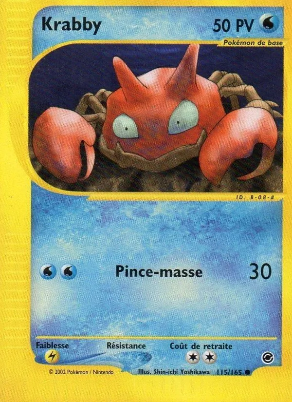 Carte Krabby 115/165 – Expedition