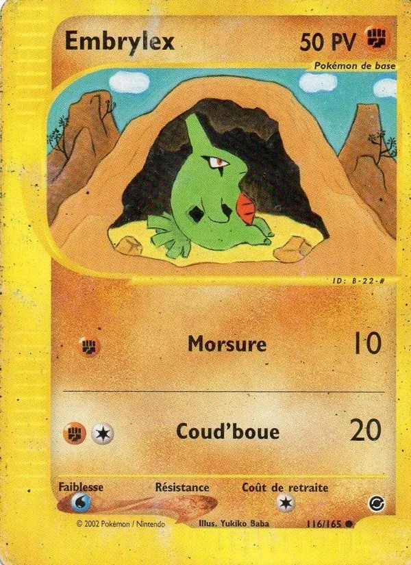 Carte Embrylex 116/165 – Expedition