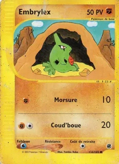 Carte Embrylex 116/165 – Expedition