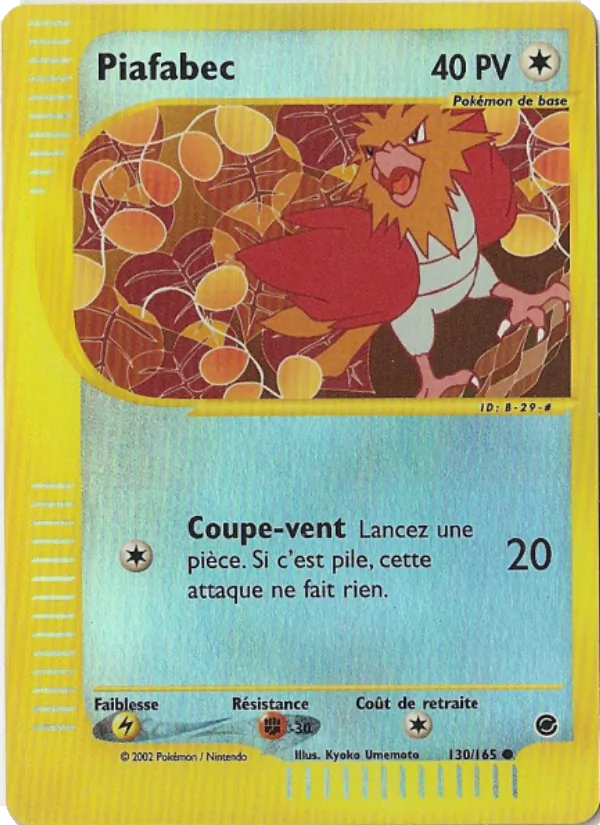 Carte Piafabec 130/165 – Expedition