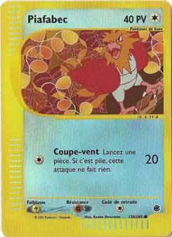 Carte Piafabec 130/165 – Expedition