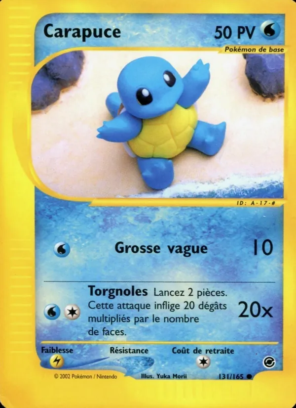 Carte Carapuce 131/165 – Expedition