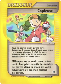Carte Copieuse 138/165 – Expedition