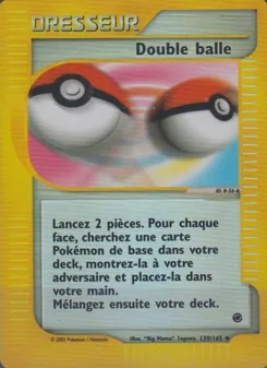 Carte Double balle 139/165 – Expedition