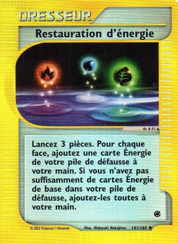 Carte Restauration d'énergie 141/165 – Expedition