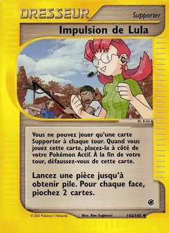 Carte Impulsion de Lula 142/165 – Expedition