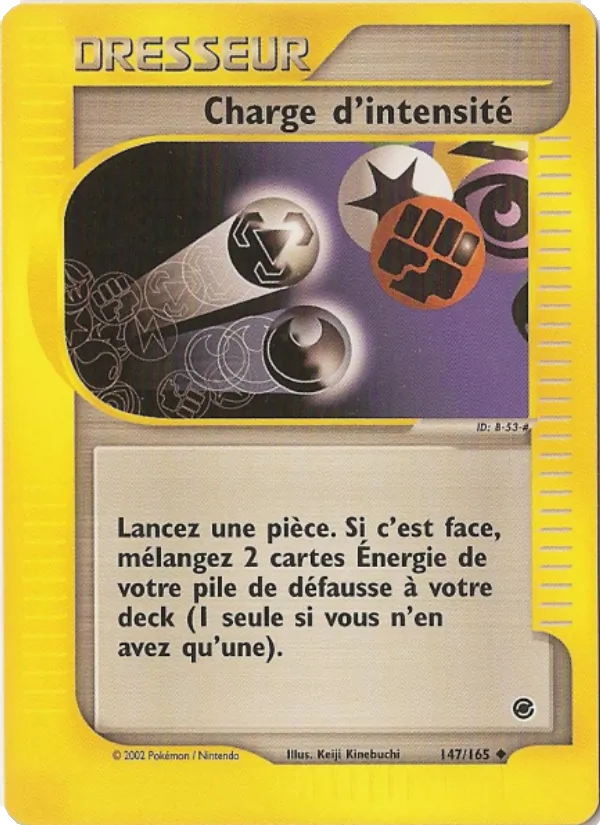 Carte Charge d'intensité 147/165 – Expedition