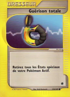 Carte Guérison totale 154/165 – Expedition