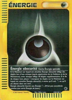 Carte Énergie obscurité 158/165 – Expedition
