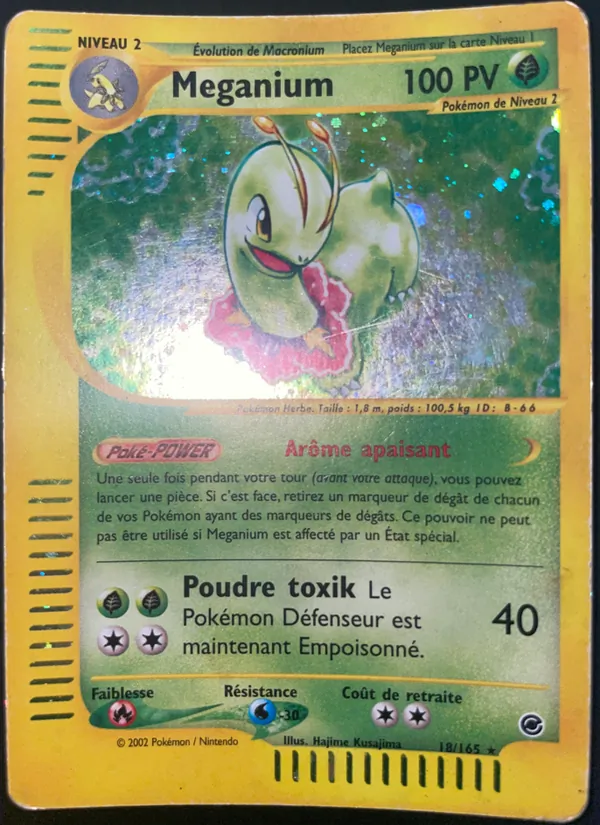 Carte Méganium 18/165 – Expedition