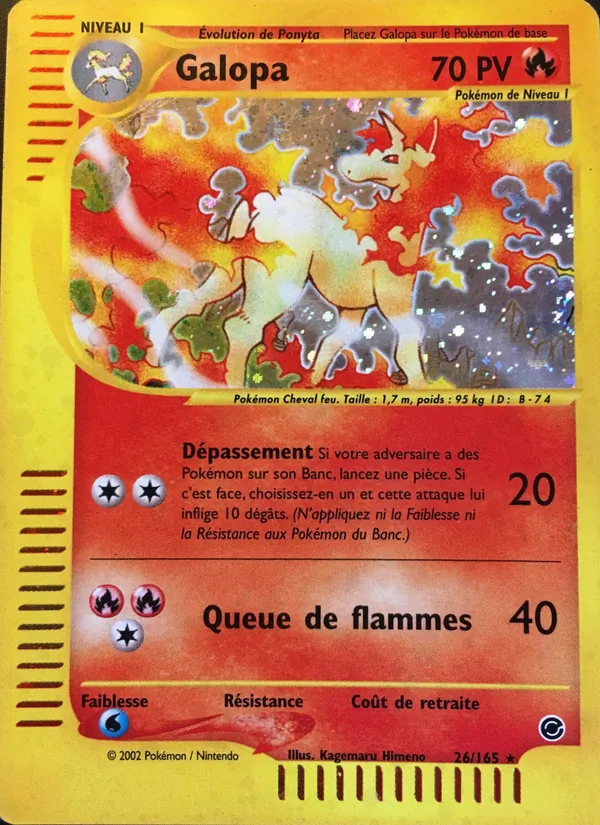 Carte Galopa 26/165 – Expedition