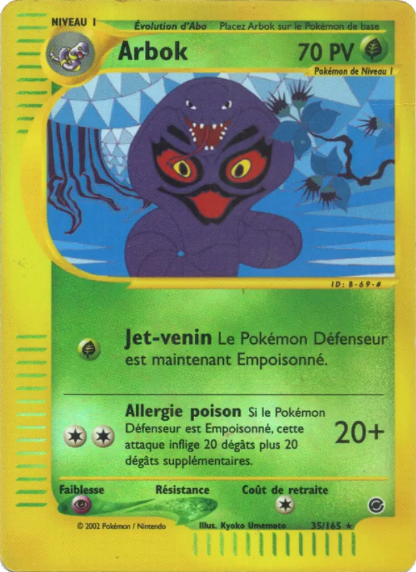 Carte Arbok 35/165 – Expedition