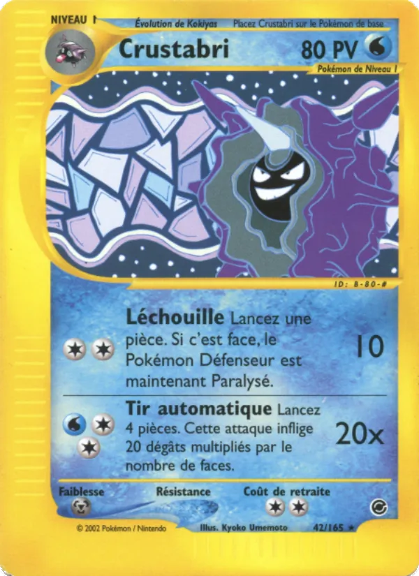 Carte Crustabri 42/165 – Expedition