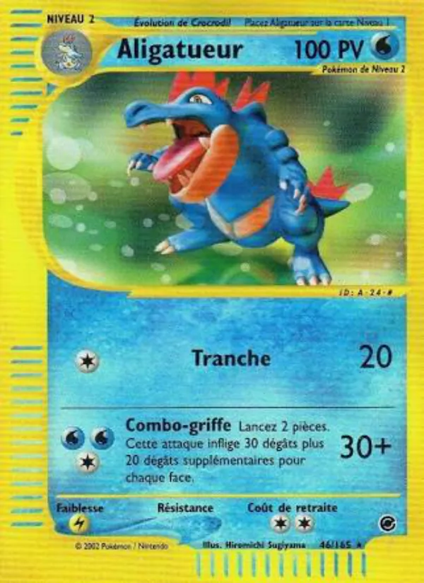 Carte Aligatueur 46/165 – Expedition