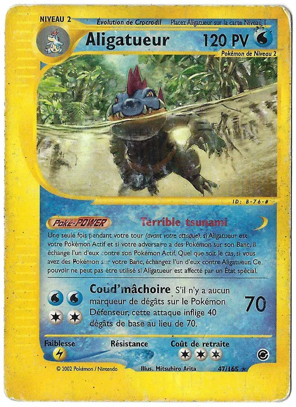 Carte Aligatueur 47/165 – Expedition