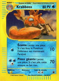 Carte Krabboss 50/165 – Expedition