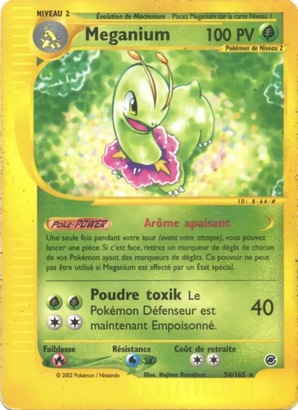 Carte Méganium 54/165 – Expedition