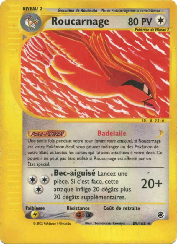 Carte Roucarnage 59/165 – Expedition