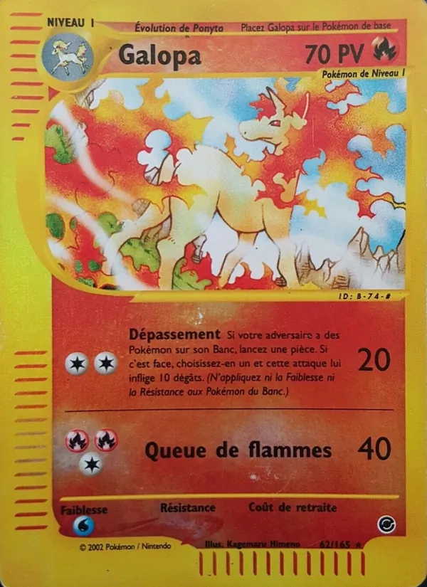 Carte Galopa 62/165 – Expedition