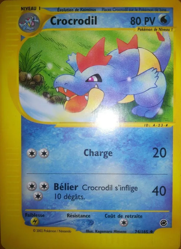 Carte Crocrodil 74/165 – Expedition